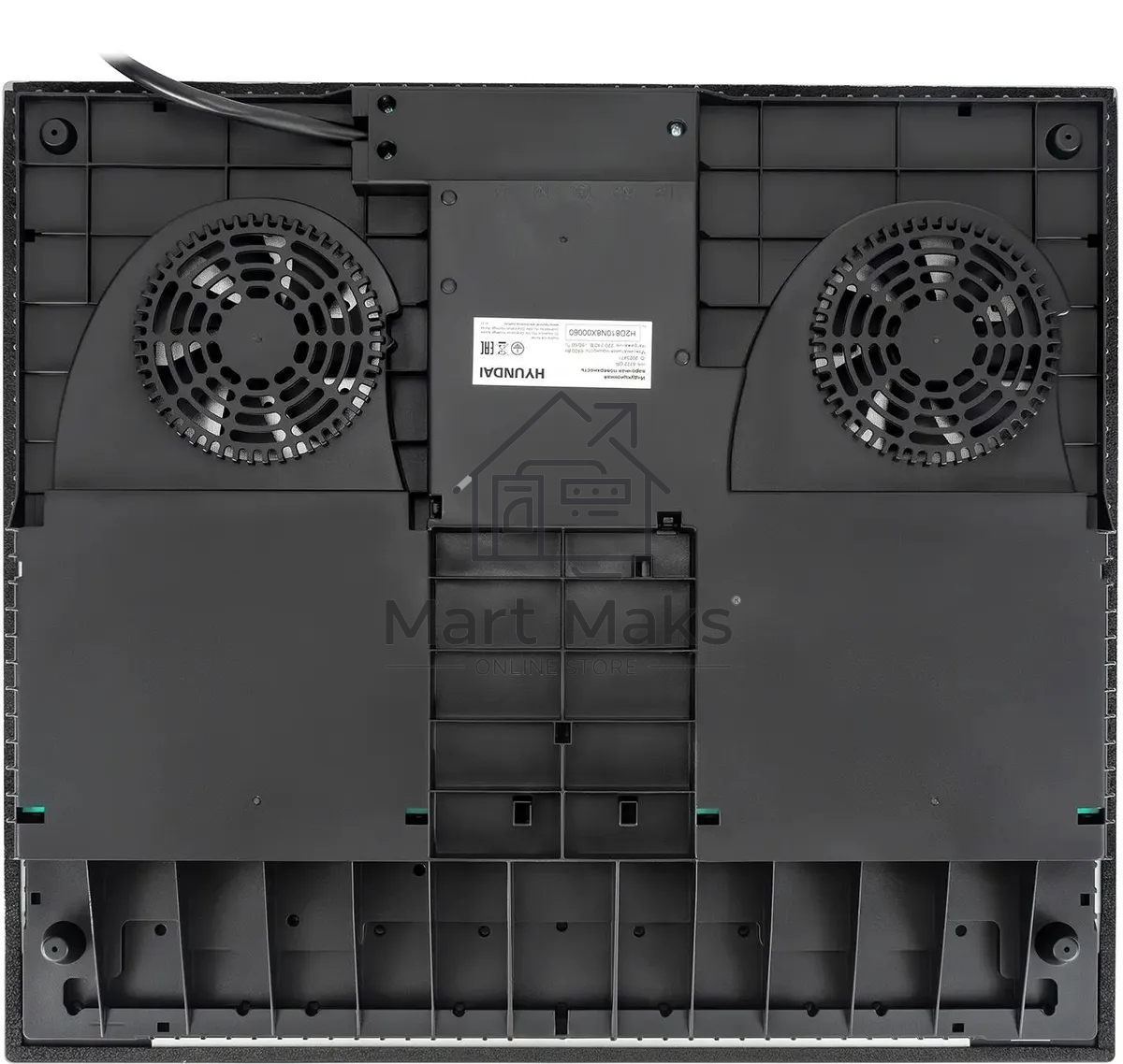 Индукционная варочная поверхность Hyundai HHI 6772 GR независимая, серебристый