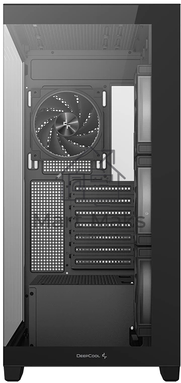 Компьютерный корпус Deepcool CG580 4F V2 без БП, боковое окно (панорама), 4x120mm ARGB PWM вентилятора, черный, ATX (R-CG580-BKADA4-G-2)
