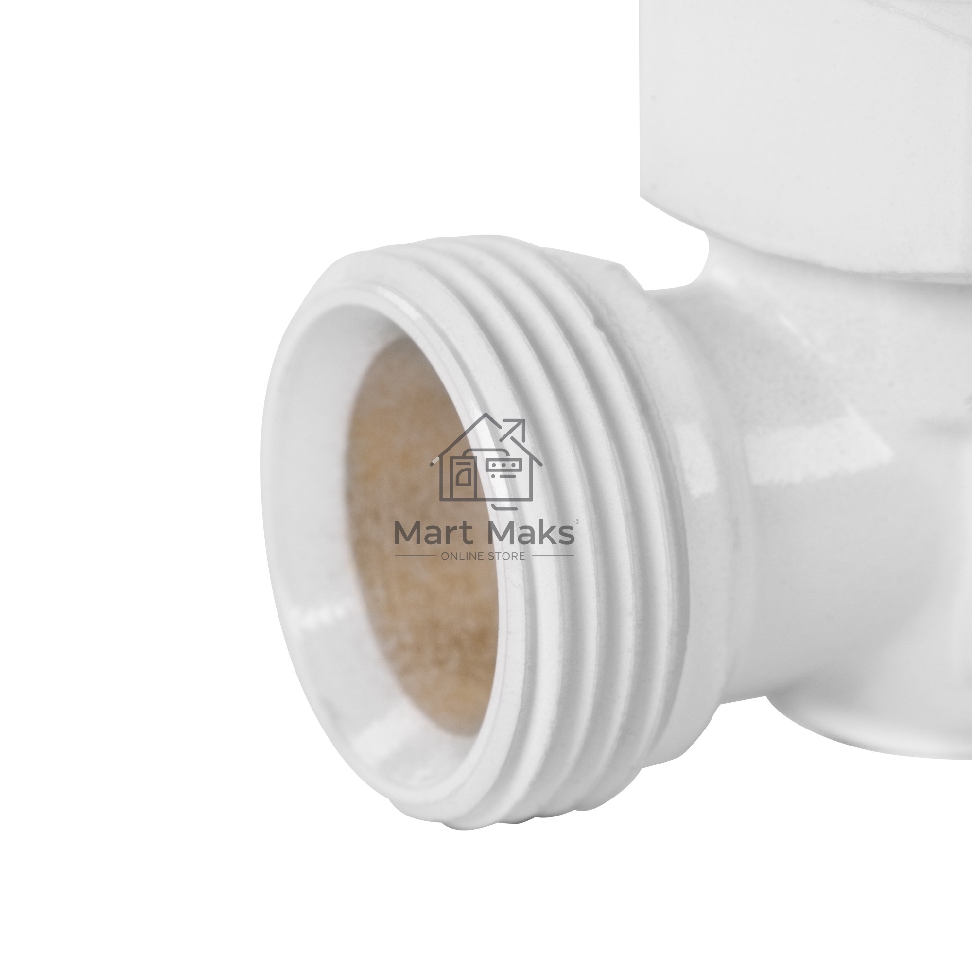 Набор нижнего подключения Royal Thermo угловой раздельный 3/4х3/4ЕК (белый)