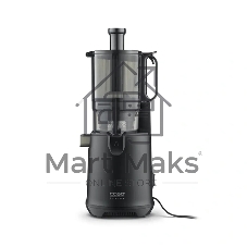 Соковыжималка CASO Juice Fit Pro черный, шнековая вертикальная, 250 Вт, 1000 мл, электронное, реверс