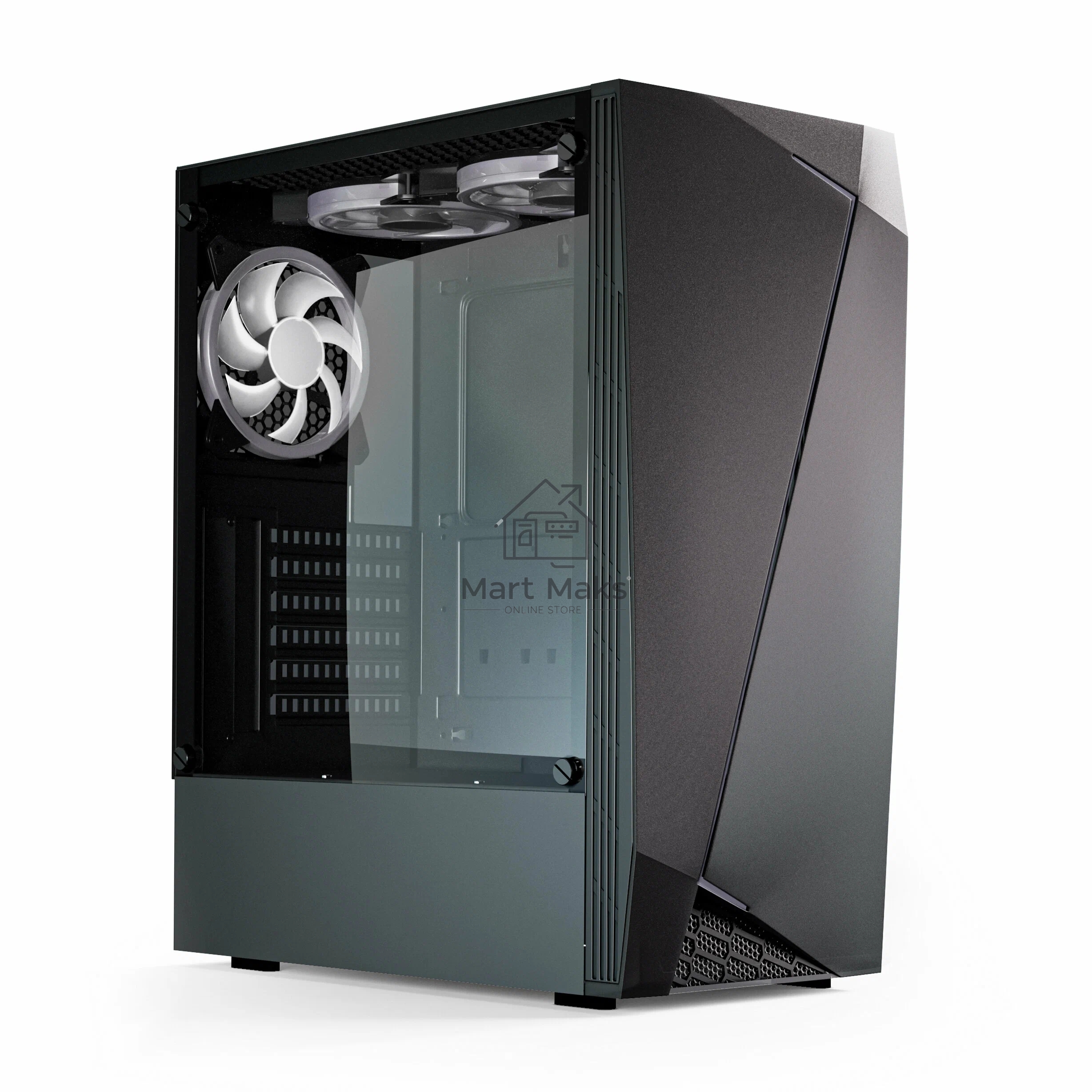 Компьютерный корпус ABR GQ-2 (8018) (USB3.0X1 + USB2.0 X2+audio)