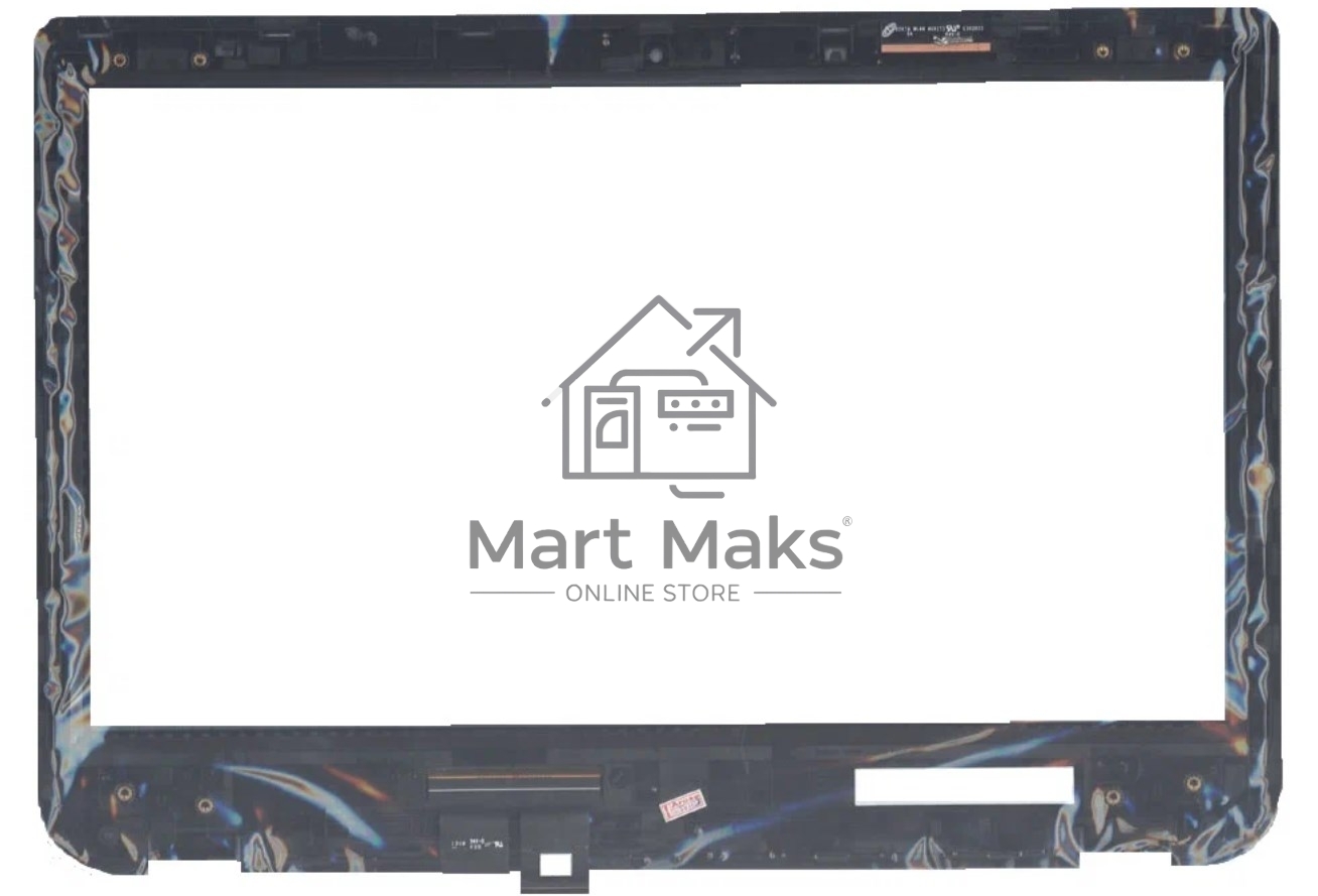 Сенсорное стекло (тачскрин) для Toshiba Satellite U40T S40T, черный с рамкой