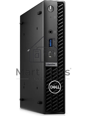 Неттоп Dell Optiplex 7020 Micro Core 300T (3.4) 8Gb SSD 256Gb UHDG 710 Linux Ubuntu GbitEth 260W мышь клавиатура черный (7020-1860)