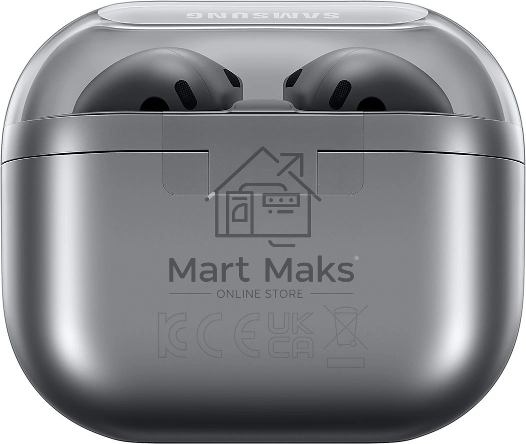 Гарнитура вкладыши Samsung Galaxy Buds 3 серебристый беспроводные bluetooth в ушной раковине