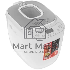 Хлебопечка Mystery MBM-1211 белый, 650 Вт, программ - 12 шт, вес выпечки - 1 кг