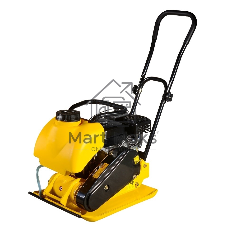 Виброплита бензиновая Huter VP-35W 4870 Вт 6.5 л.с., 25 кН, подошва 580х500 мм, 1050 м2/ч, 105 дБ