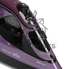 Утюг Braun TexStyle 9 SI9661VI фиолетовый/черный, 3100 Вт, 60 г/мин, 250 г/мин, 330 мл