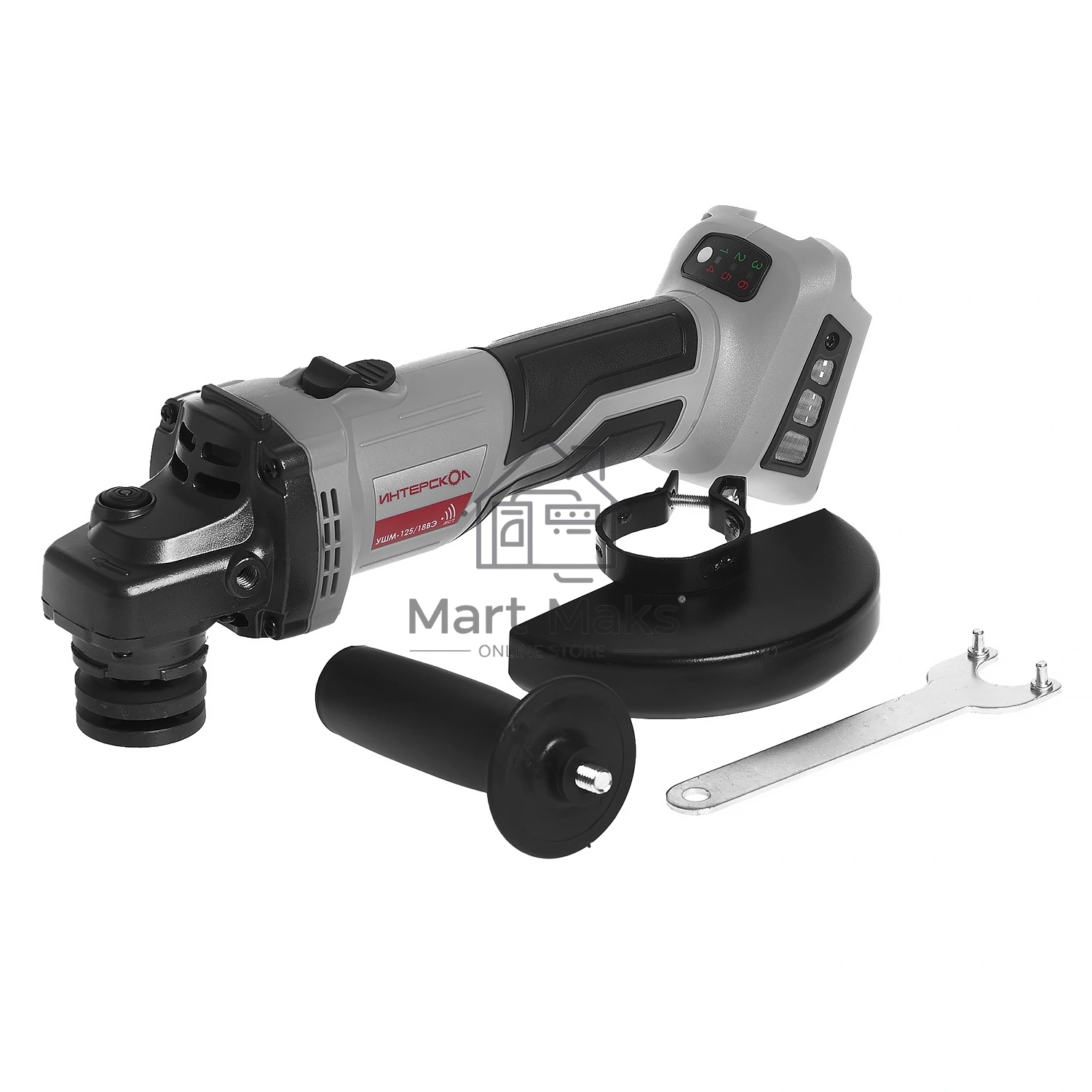 Углошлифовальная машина Интерскол УШМ-125/18ВЭ 8500об/мин рез.шпин.:M14 d=125мм (684.4.1.70)