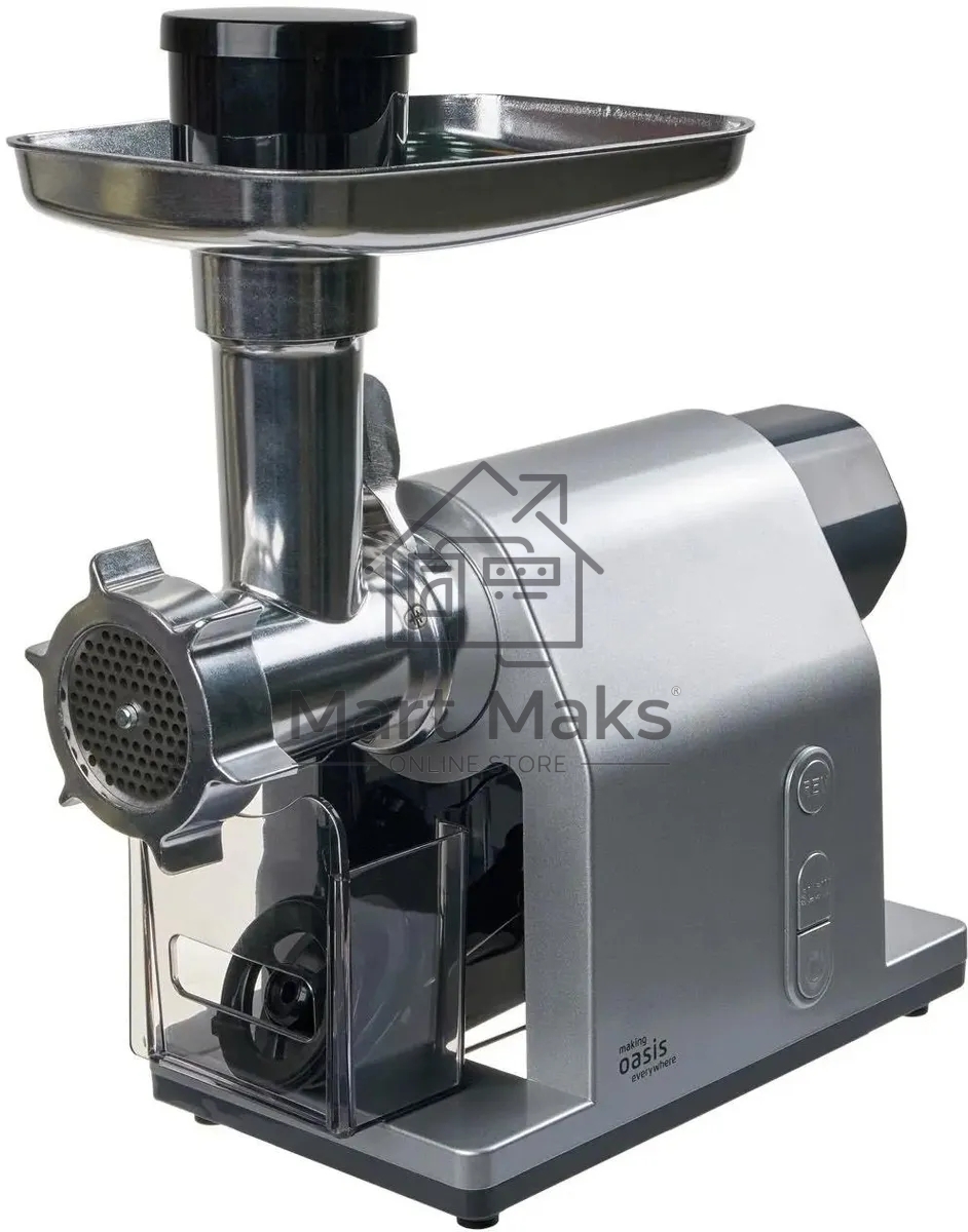Мясорубка Oasis MG-DM2 серебристый, 2500 Вт