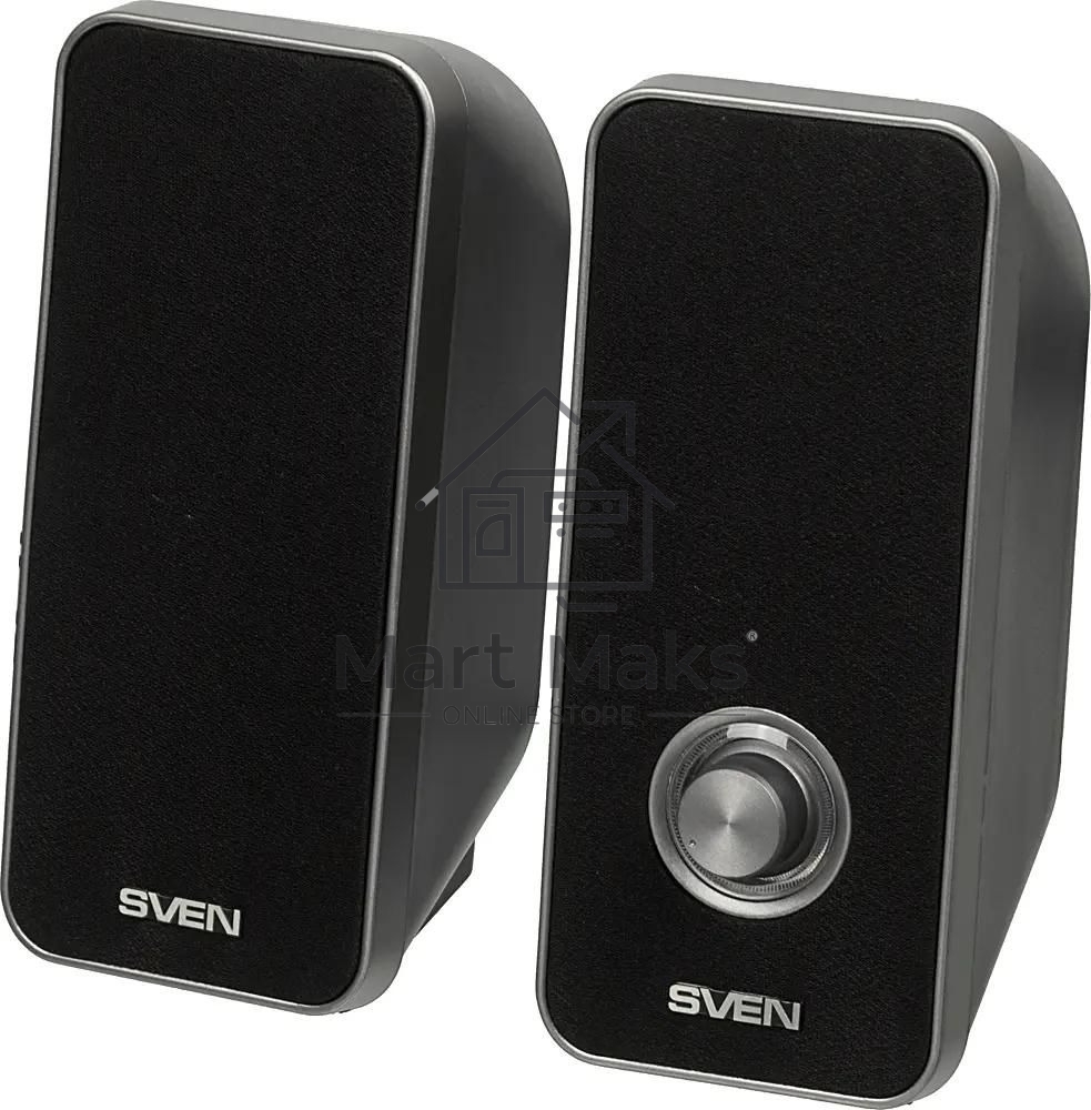 Акустическая система 2.0 SVEN 325, черный, USB, мощность 2x3 Вт(RMS) SVEN 325, черный, USB, акустическая система 2.0, мощность 2x3 Вт(RMS)