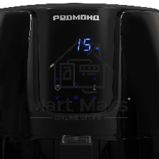 Аэрогриль Redmond AG1902 черный, 1500 Вт, 3.1 л, сенсор, 7 программ