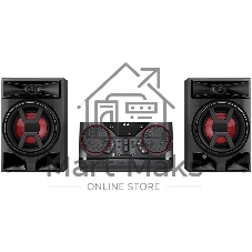 Минисистема LG CK43N черный 300Вт FM USB BT