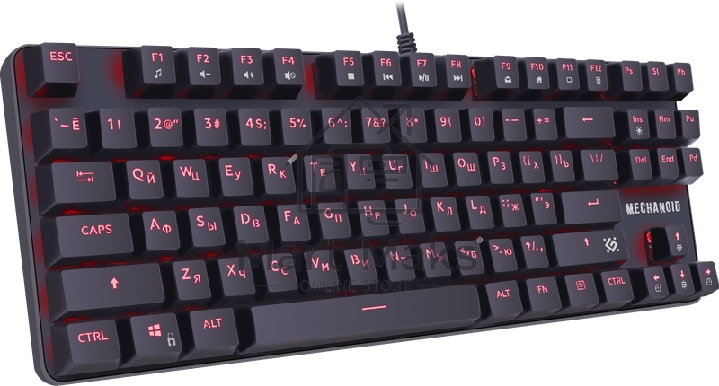 Клавиатура Defender MECHANICAL MECHANOID GK-581 RU BLK