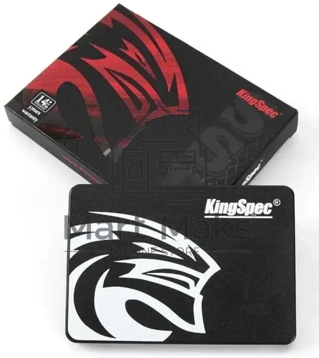 Накопитель SSD KingSpec P4-120, 120GB, SATA III, 2.5