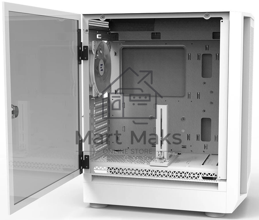 Компьютерный корпус ZALMAN i6, EATX, WHITE, FRONT MESH, WINDOW, 2x3.5