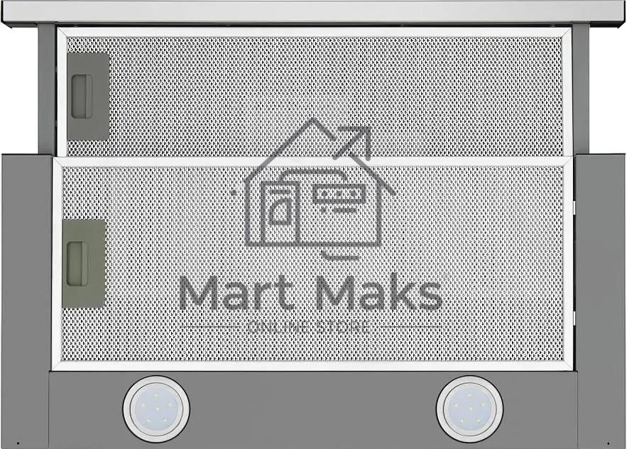 Вытяжка встраиваемая Maunfeld VS Light 50 нержавеющая сталь, 50 см, 520 куб. м/ч, 56 дБ