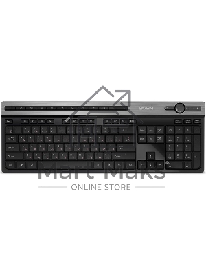 Клавиатура SVEN KB-E5500W беспроводная, радиоканал, чёрный