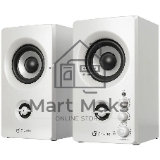 Акустическая система Oklick OK-164 2.0 белый 30Вт