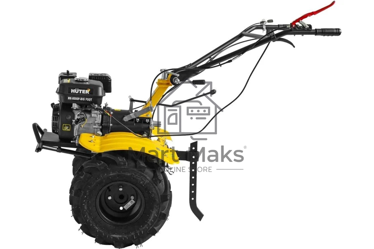 Мотоблок Huter МК-8000 Big Foot (70/5/13) бензиновый 8л.с.