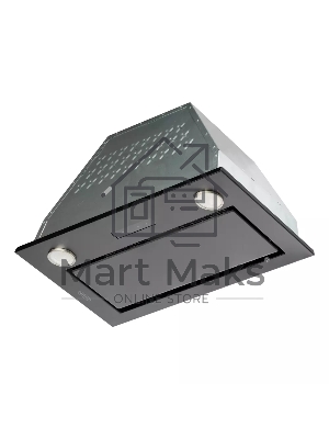 Вытяжка встраиваемая DeLonghi Cosetta 510 NB черная, 52.6 см, 1200 куб. м/ч, 63 дБ