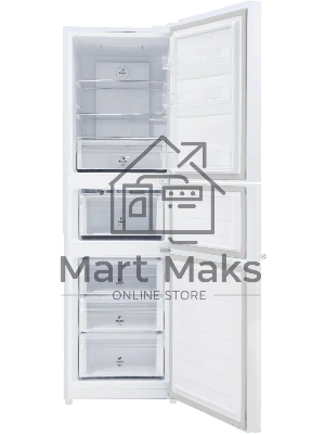 Холодильник Hyundai CM30073F белый трехкамерный 137/81 л морозилка снизу, No Frost, Side by Side