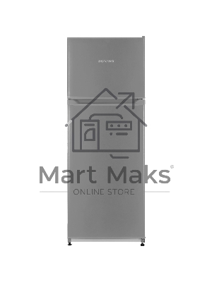 Холодильник Nordfrost NRT 145 132 серебристый двухкамерный 209/68 л морозилка сверху, ручная разморозка