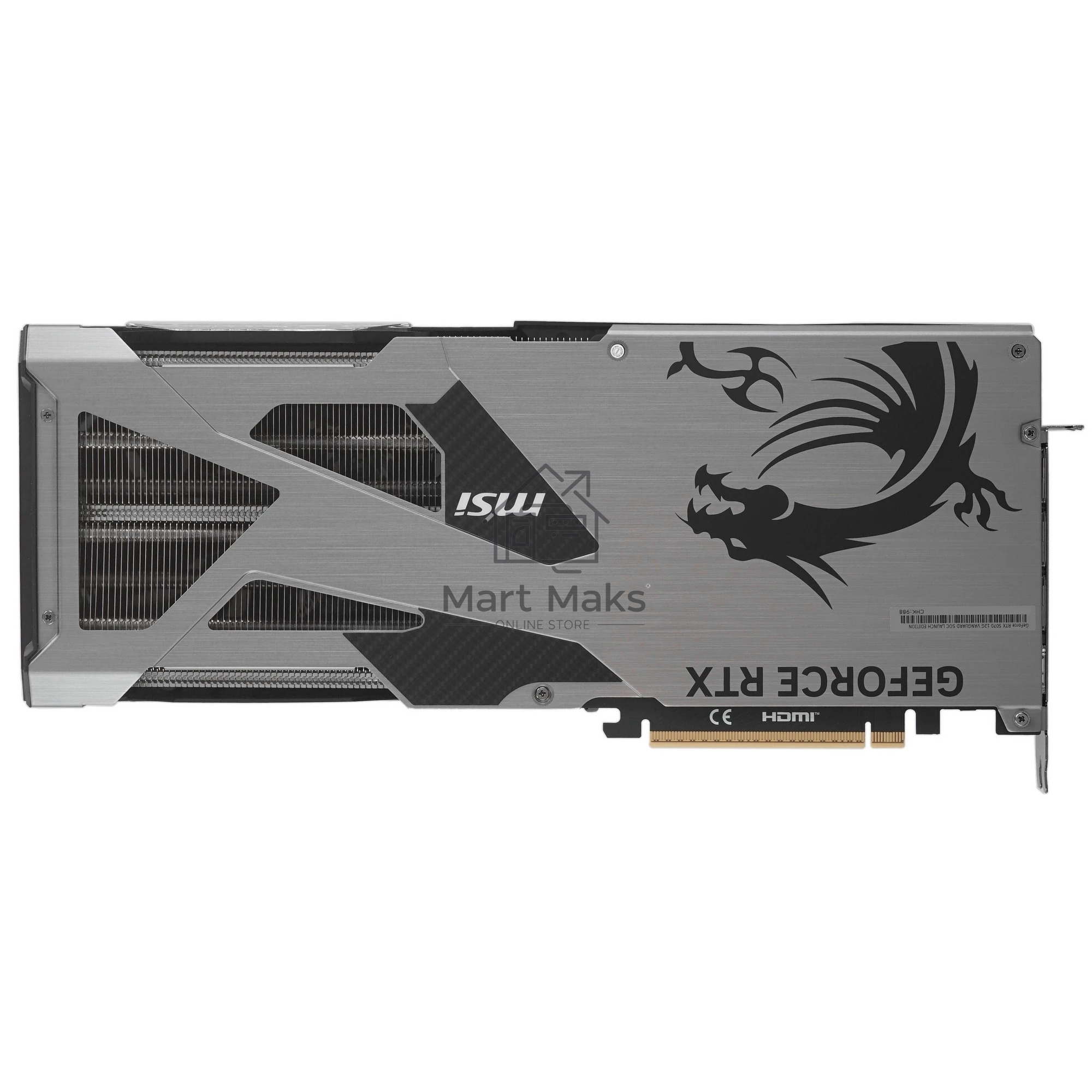 Видеокарта MSI RTX5070 VANGUARD SOC 12GB GDDR7 192bit 3xDP HDMI 3FAN RTL
