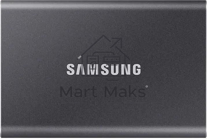 Твердотельный диск Samsung T7 Shield MU-PC2T0K серый титан, 4TB 3D NAND TLC, USB 3.2 Type-C R/W - 1050/1000 MB/s