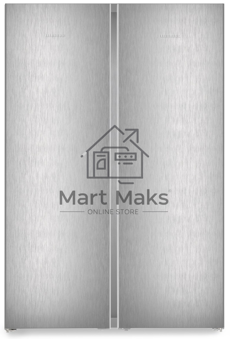 Холодильник Liebherr XRFsf 5220-22 001 (SFNsfd 5227-22 001 + SRsfd 5220-22 001) серебристый двухкамерный 398/271л морозилка сбоку, No Frost, Side by Side