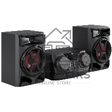 Минисистема LG CK43N черный 300Вт FM USB BT