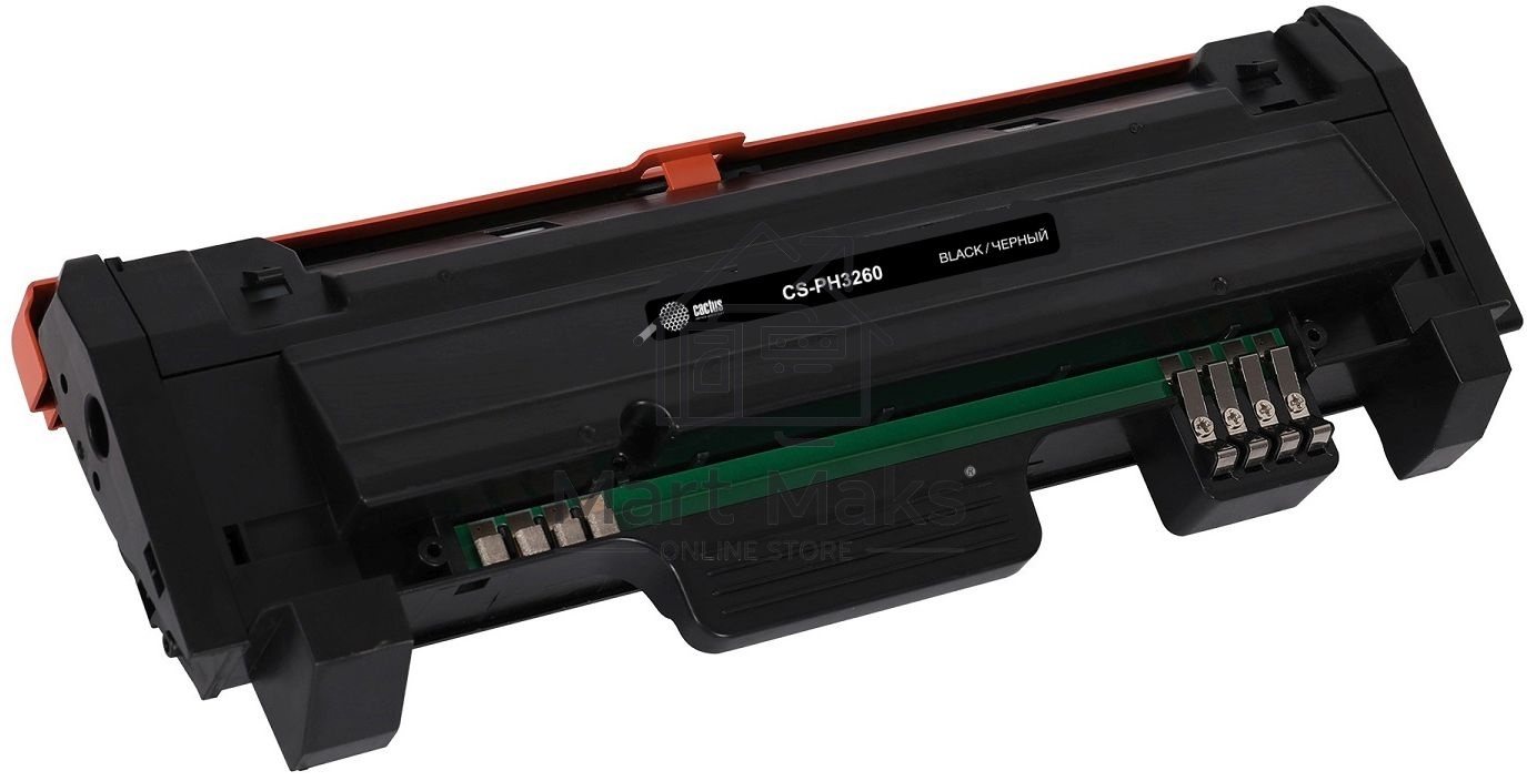 Картридж лазерный Cactus CS-PH3260 106R02778 черный (3000 стр.) для Xerox Phaser 3052/3260/WC 3215/3225