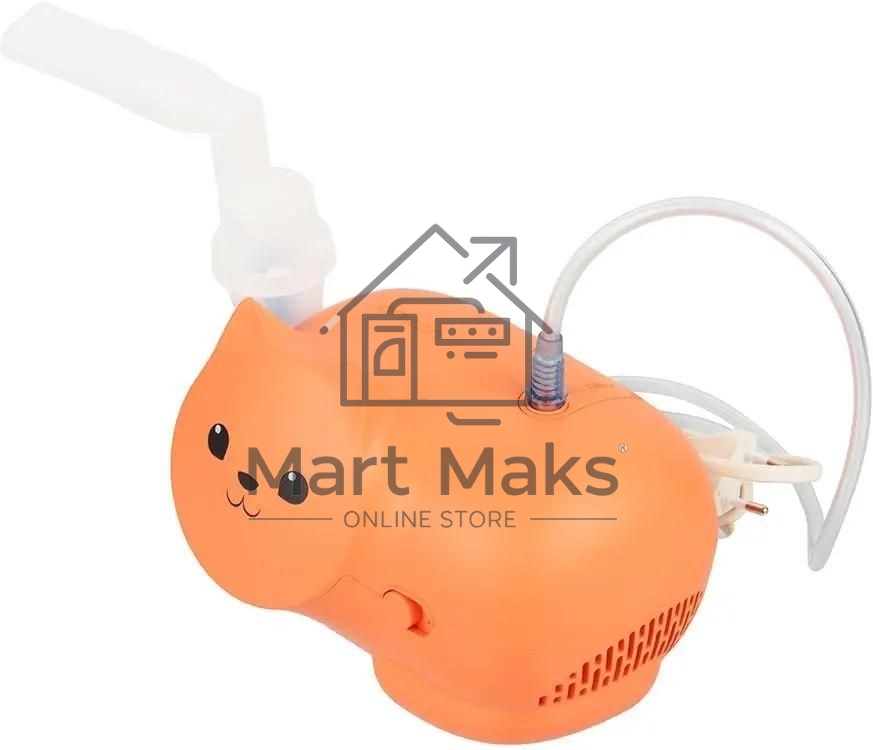 Ингалятор Omron Neko Kat (MRU) компрессорный, стационарный, оранжевый