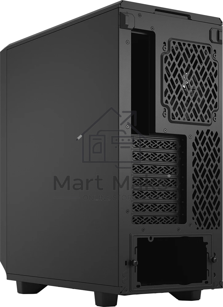 Корпус Fractal Design MESHIFY 2 COMPACT BLACK / ATX / 2x140mm & 1x120mm fans inc. / FD-C-MES2C-01