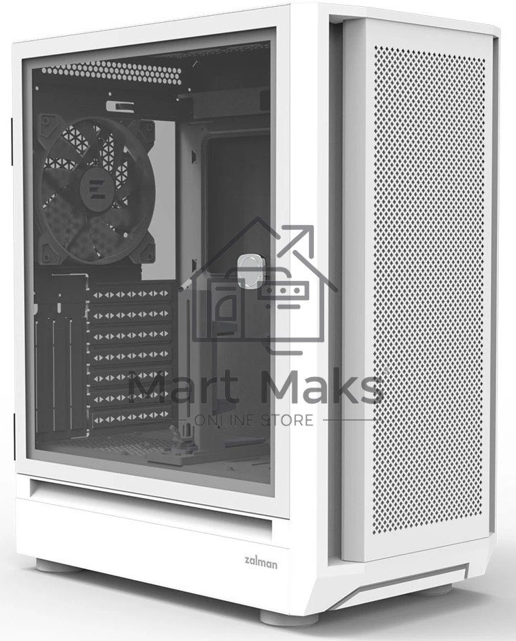 Компьютерный корпус ZALMAN i6, EATX, WHITE, FRONT MESH, WINDOW, 2x3.5