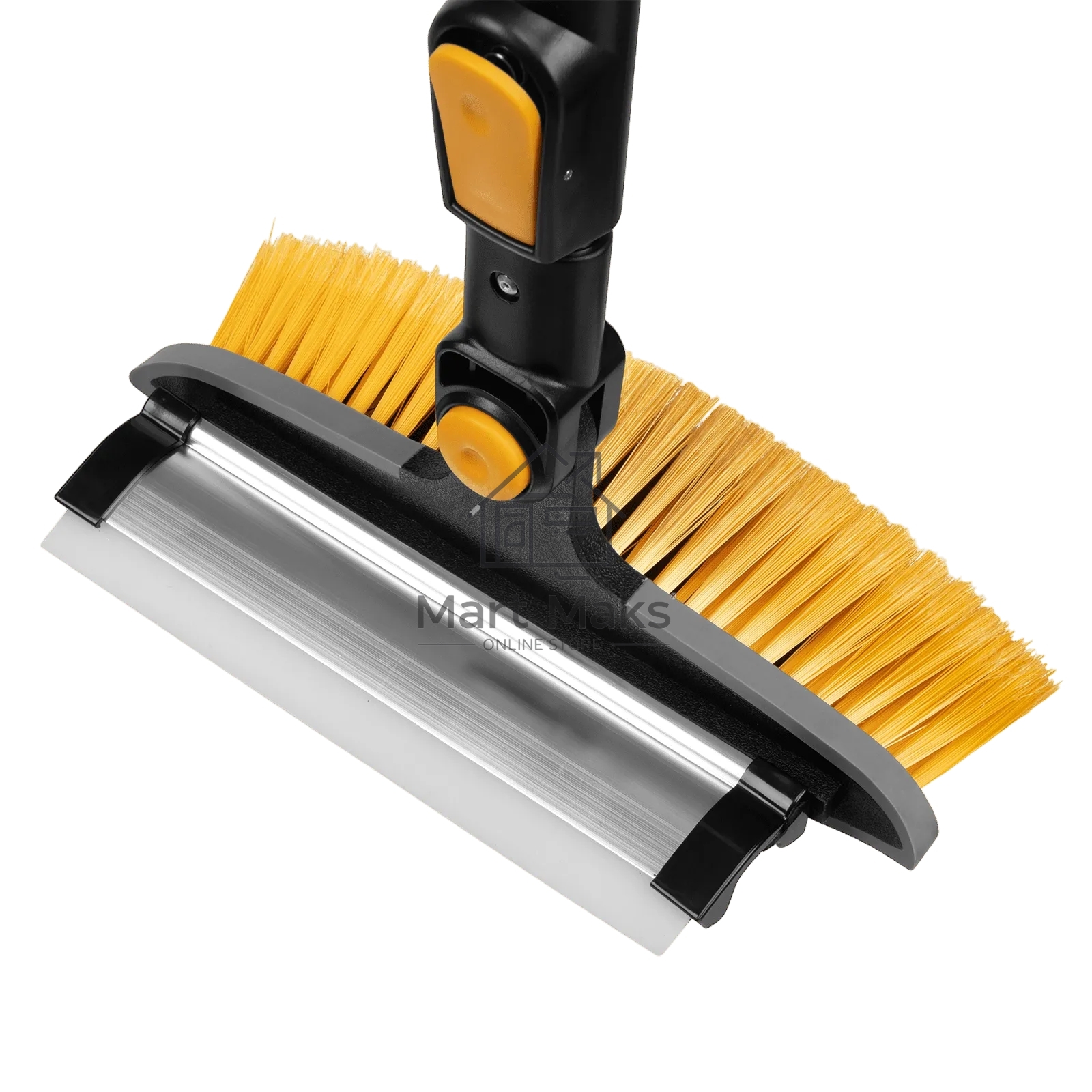 Щетка сметка со скребком Denzel телескоп, поворотная голова, водосгон 950-1320 мм