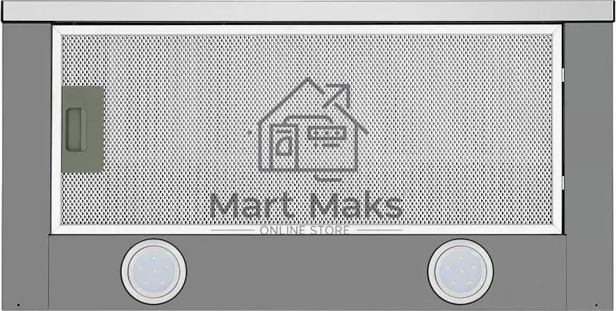 Вытяжка встраиваемая Maunfeld VS Light 50 нержавеющая сталь, 50 см, 520 куб. м/ч, 56 дБ