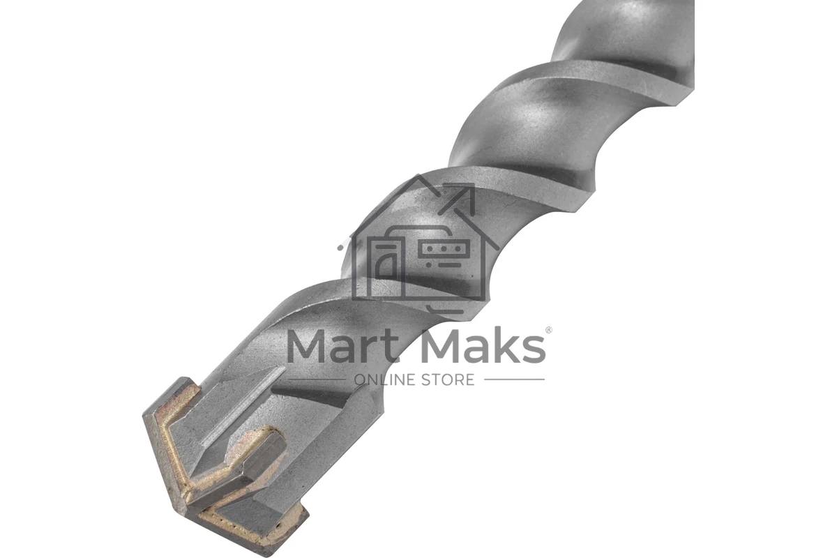Бур MATRIX 71260по бетону 26 х 600мм sds max c крестовой пластиной