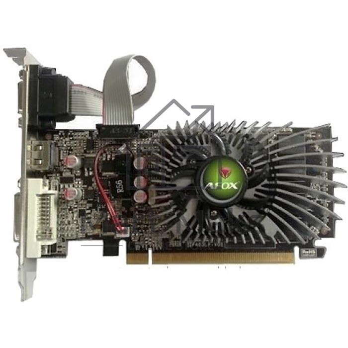 Видеокарта AFOX Geforce GT220 1GB DDR3 128Bit DVI HDMI VGA LP Single Fan
