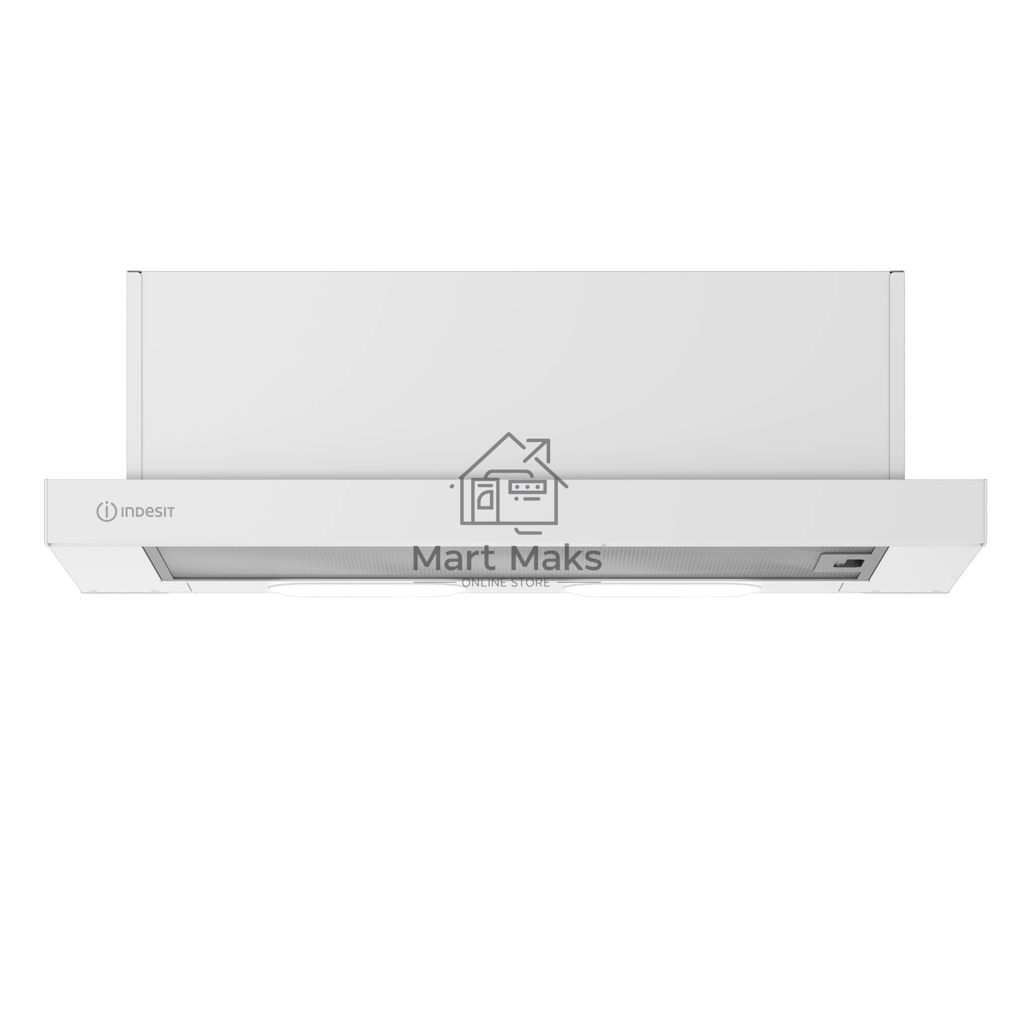 Вытяжка телескопическая Indesit INT 62HR WH белый, 60 см, 291 куб. м/ч, 63 дБ