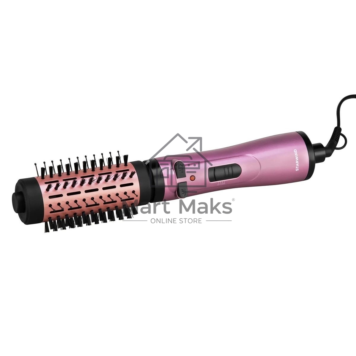 Фен-щетка Starwind SHB 7070 1000Вт фиолетовый