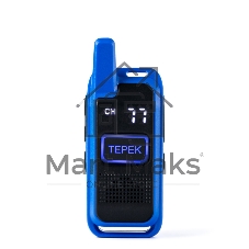 Рация Терек Спорт 199кан. до 3км сигн.Аналоговый синий (СПОРТ СИНИЙ)