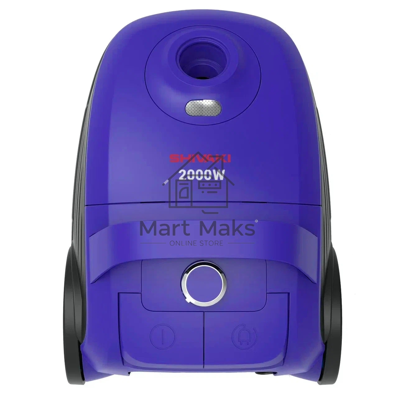 Пылесос Shivaki VC 530 Bag синий, 420/2000 Вт, уборка сухая, пылесборник мешок 3 л