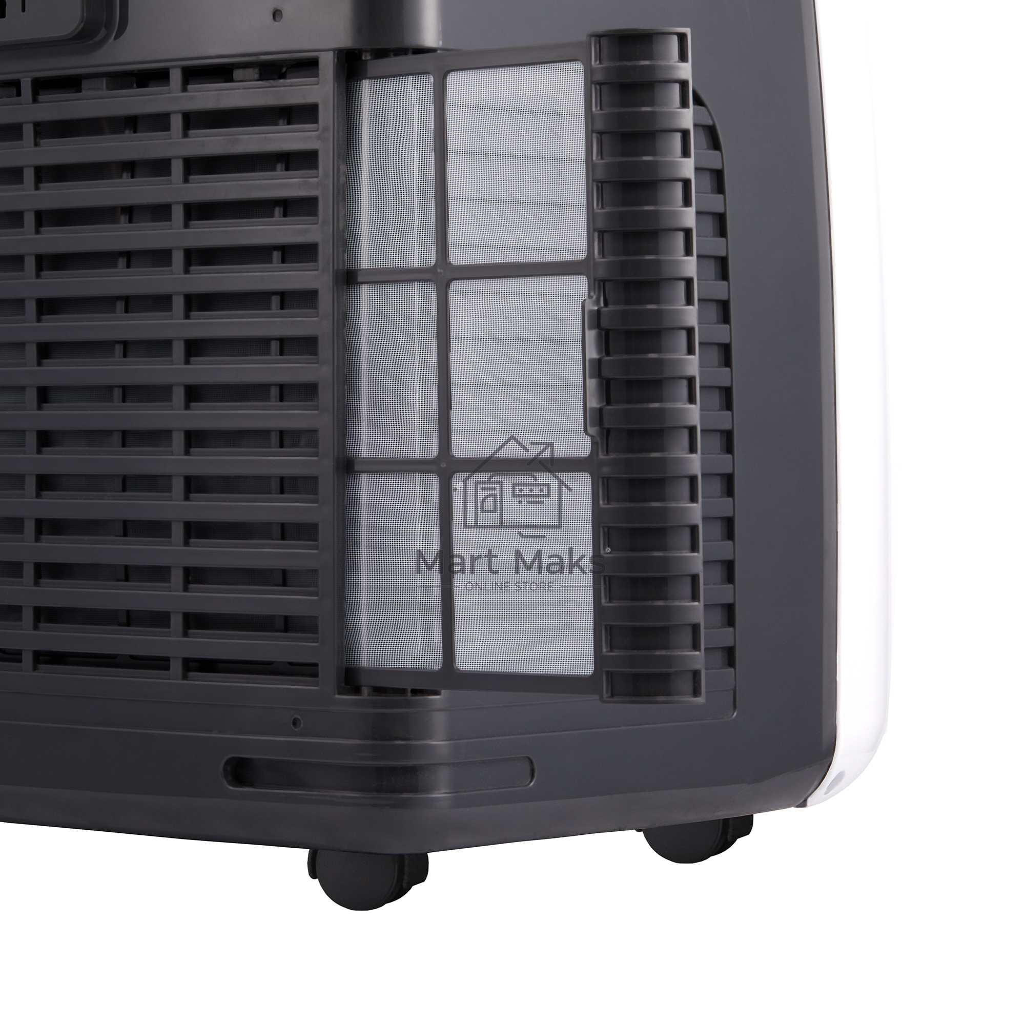 Кондиционер мобильный Ballu Aura BPAC-07 CP/N1_24Y 7000 BTU, 18 м², 47 дБ, охлаждение, осушение, белый