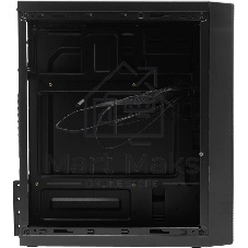 Компьютерный корпус Accord ENTRY ACC-242B черный без БП mATX 2xUSB 2.0 audio
