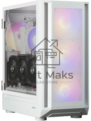 Компьютерный корпус ZALMAN i6, EATX, WHITE, FRONT MESH, WINDOW, 2x3.5