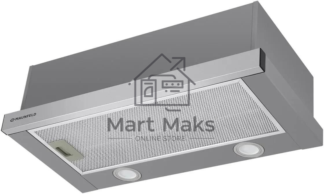 Вытяжка встраиваемая Maunfeld VS Light 60 нержавеющая сталь, 60 см, 520 куб. м/ч, 56 дБ
