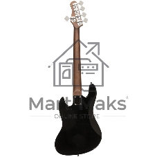 Бас-гитара STAGG SBJ-30 5S BLK 5-ти струнная форма Jazz Bass, корпус павловния, гриф клен, накладка грифа палисандр, 20 ладов, мензура 867 мм, колки никелированные, бридж JB Classic, звукосниматели 2xJB, регуляторы 2x громкости, 1x тона, цвет черный