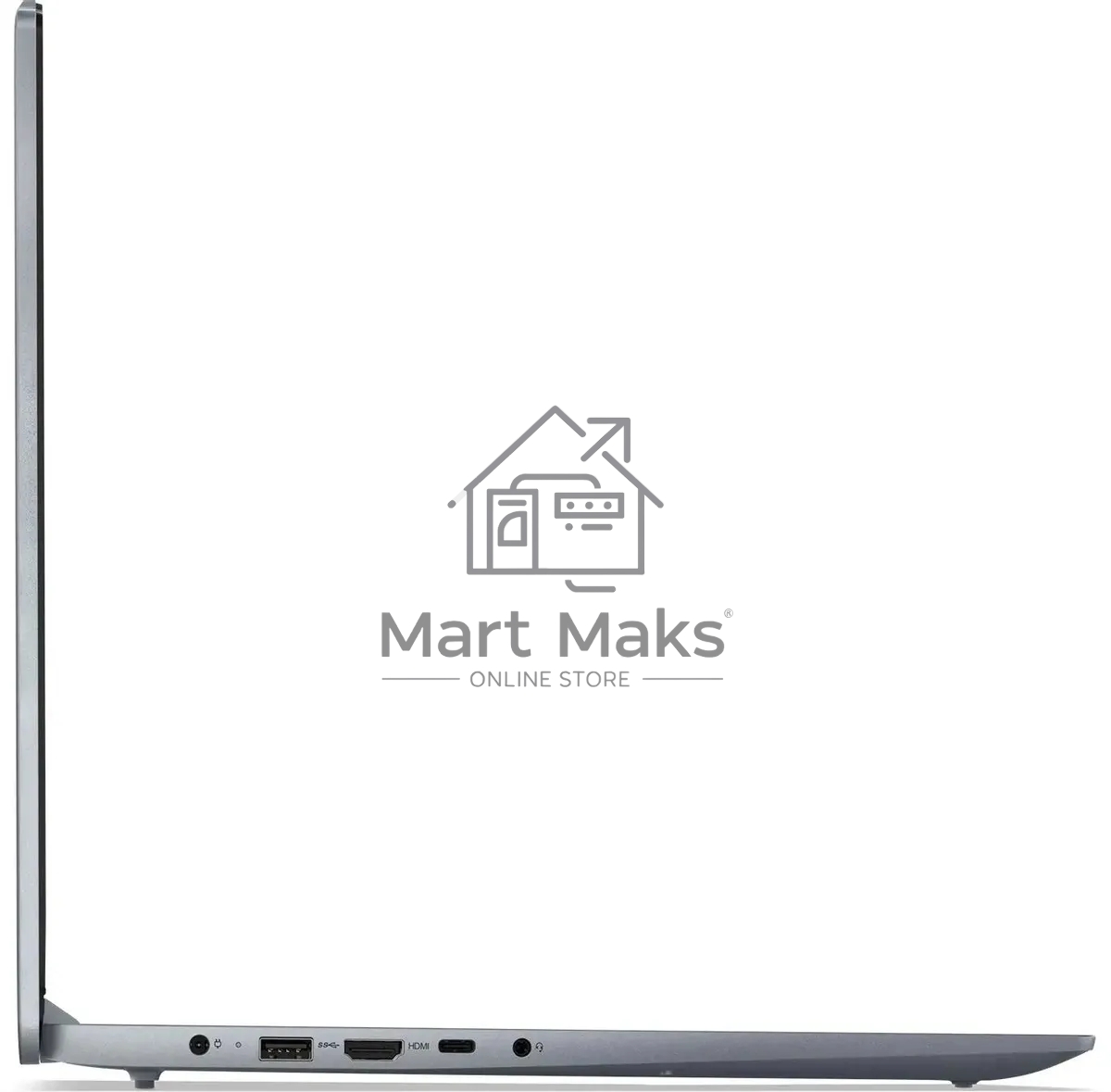 Ноутбук Lenovo IdeaPad Slim 3 16IAH8 i5-12450H 8Gb SSD 512Gb Intel UHD Graphics 16 WUXGA IPS Cam 47Вт*ч No OS Серый 83ES0012RK
