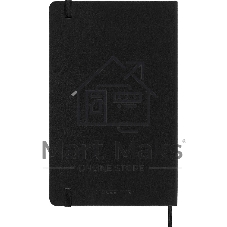 Набор Moleskine блокнот/ручка блокнот: Classic Large линейка черный
