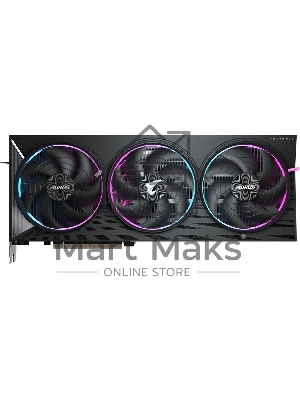 Видеокарта Gigabyte PCI-E GV-R9070XT AORUS E-16GD 1.0 AMD Radeon RX 9070XT 16Gb 256bit GDDR6 2175/20000 HDMIx2 DPx2 HDCP Ret